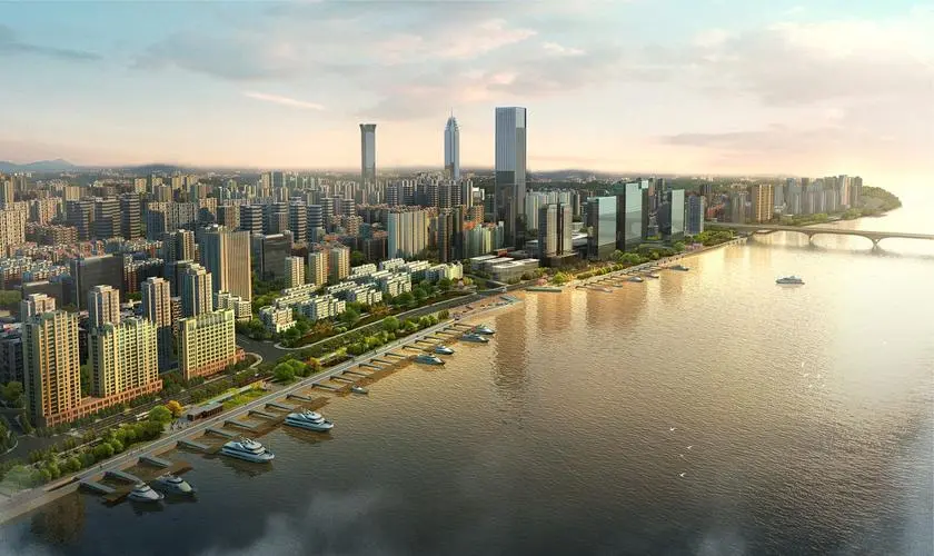 滨江商务区一地块25.58亿成交 将建180-220米地标建筑
