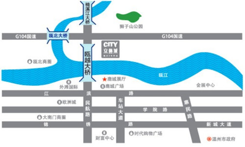 温州三江立体城区位图(资料图片) 售楼热线:0577-67028888